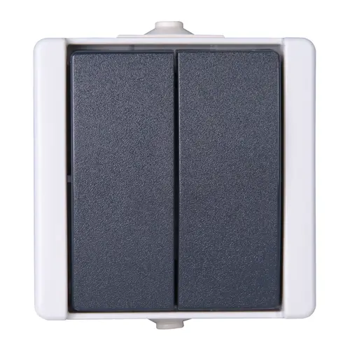 Kopp 540556009 opbouw serieschakelaar IP44 proAQA grijs