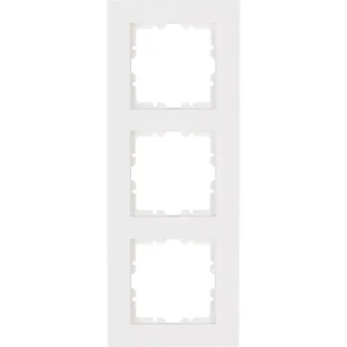 Kopp 407029002 afdekraam 3-voudig HK07 PURE helder wit glans