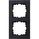 Kopp 406915007 afdekraam 2-voudig HK07 PURE antraciet