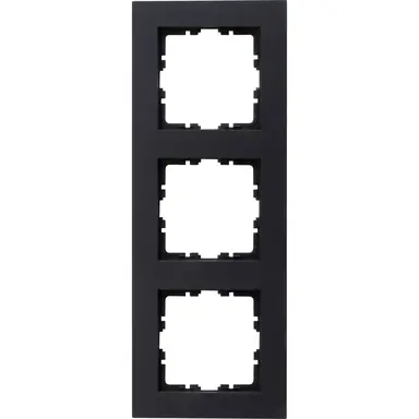 Kopp 407015001 afdekraam 3-voudig HK07 PURE antraciet