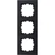 Kopp 407015001 afdekraam 3-voudig HK07 PURE antraciet