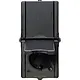 Kopp 947505002 opbouw wandcontactdoos 2-voudig randaarde deksel verticaal IP44 ProAQA zwart