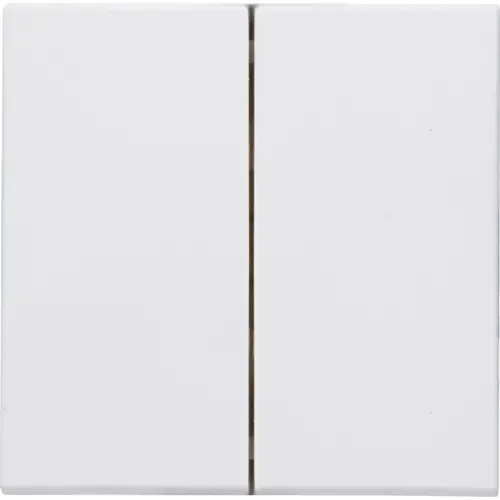 Kopp 490313004 schakelwip 2-voudig HK07 Athenis arctic wit glans