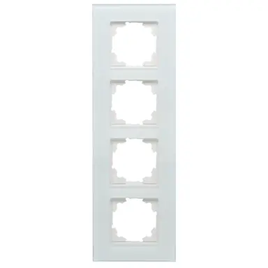 Kopp 406608004 afdekraam 4-voudig HK07 glas mint