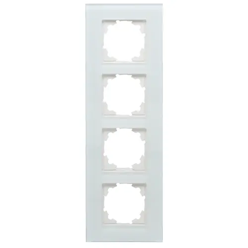 Kopp 406608004 afdekraam 4-voudig HK07 glas mint