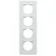 Kopp 406608004 afdekraam 4-voudig HK07 glas mint