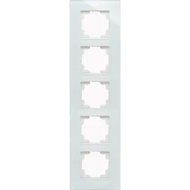 Kopp 406708007 afdekraam 5-voudig HK07 glas mint