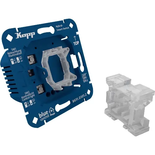 Kopp 863103012 inbouw drukschak 3-dr 16a univ