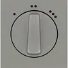 Kopp 375447000 draaiknop driestandenschakelaar HK07 Athenis staal grijs