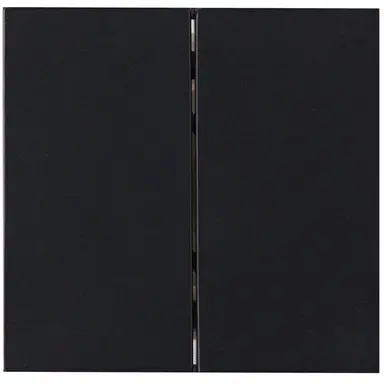 Kopp 490350009 schakelwip 2-voudig HK07 Athenis zwart mat