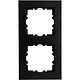 Kopp 406950000 afdekraam 2-voudig HK07 PURE zwart mat