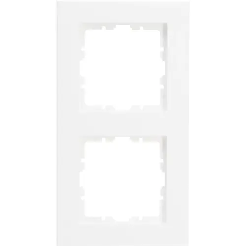 Kopp 406932008 afdekraam 2-voudig HK07 PURE arctic wit mat
