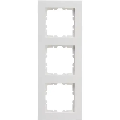 Kopp 407032002 afdekraam 3-voudig HK07 PURE arctic wit mat