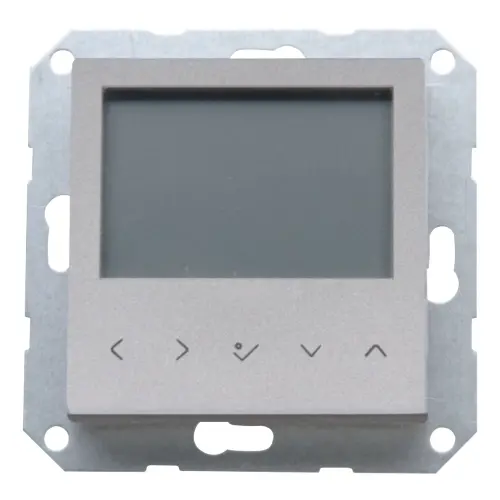 Kopp 298147005 thermostaat met display programmeerbaar HK07 Athenis staal grijs