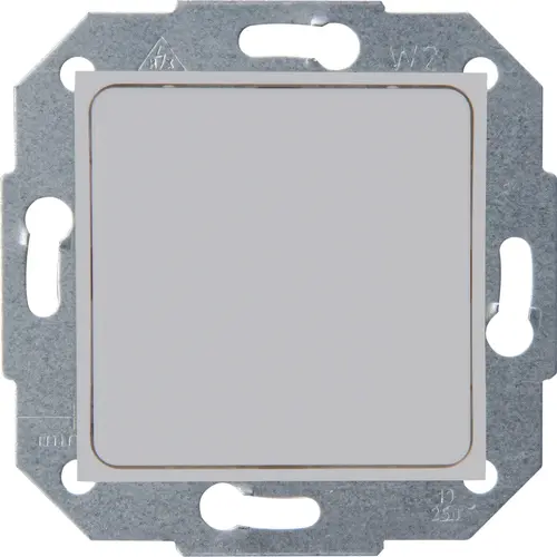 Kopp 333634006 blindplaat met draagring HK07 Athenis grijs mat