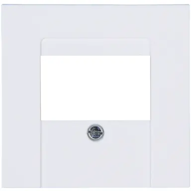 Kopp 373132007 centraalplaat TAE / USB HK07 Athenis arctic wit mat