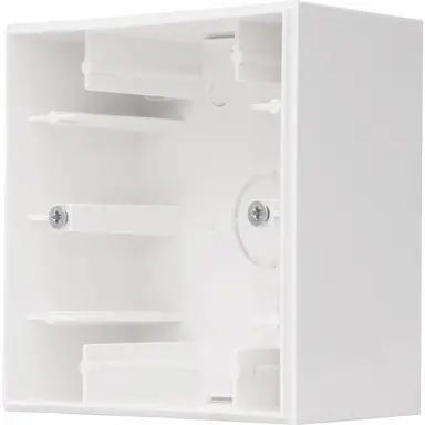 Kopp 374732006 opbouwdoos 1-voudig HK07 Athenis arctic wit mat