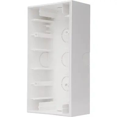 Kopp 374832009 opbouwdoos 2-voudig HK07 Athenis arctic wit mat