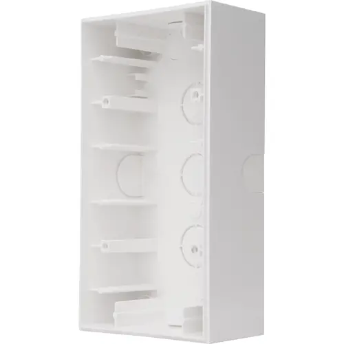 Kopp 374832009 opbouwdoos 2-voudig HK07 Athenis arctic wit mat