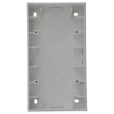 Kopp 374834001 opbouwdoos 2-voudig HK07 Athenis grijs mat