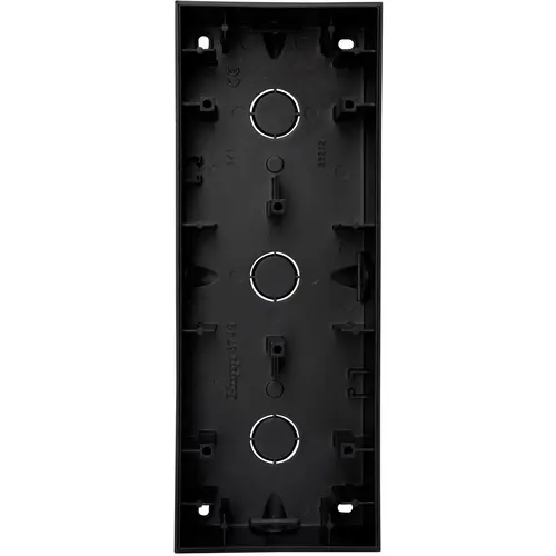 Kopp 374950004 opbouwdoos 3-voudig HK07 Athenis zwart mat
