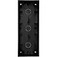 Kopp 374950004 opbouwdoos 3-voudig HK07 Athenis zwart mat