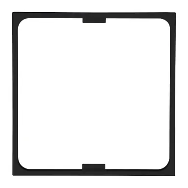 Kopp 405650000 tussenraam 50x50 HK07 Athenis zwart mat