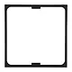 Kopp 405650000 tussenraam 50x50 HK07 Athenis zwart mat