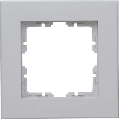 Kopp 406834007 afdekraam 1-voudig HK07 PURE grijs mat