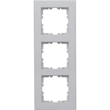 Kopp 407034004 afdekraam 3-voudig HK07 PURE grijs mat