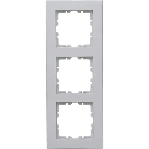 Kopp 407034004 afdekraam 3-voudig HK07 PURE grijs mat