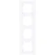 Kopp 407113002 afdekraam 4-voudig HK07 PURE arctic wit glans