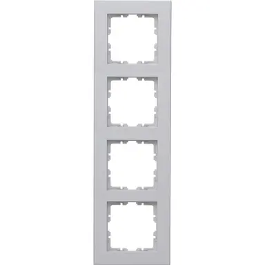 Kopp 407134007 afdekraam 4-voudig HK07 PURE grijs mat