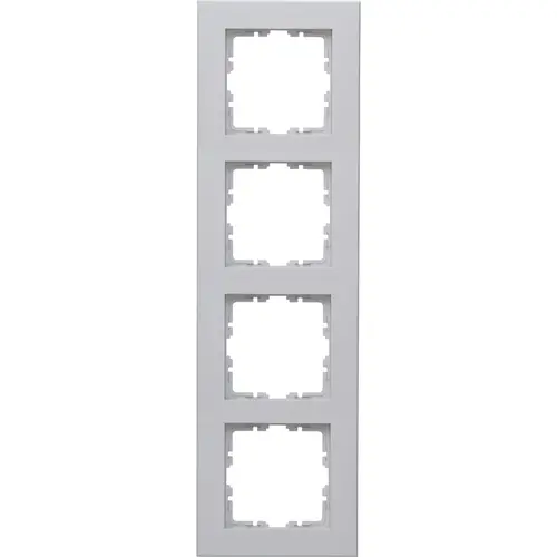 Kopp 407134007 afdekraam 4-voudig HK07 PURE grijs mat