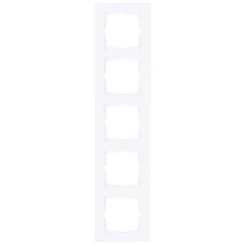 Kopp 407213005 afdekraam 5-voudig HK07 PURE arctic wit glans