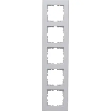 Kopp 407234000 afdekraam 5-voudig HK07 PURE grijs mat