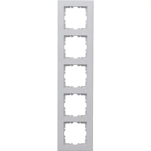 Kopp 407234000 afdekraam 5-voudig HK07 PURE grijs mat