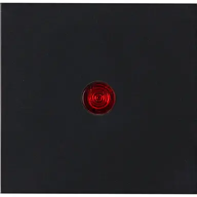 Kopp 490063000 schakelwip controlevenster rood HK07 Athenis zwart mat