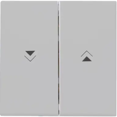 Kopp 490339004 wip jaloezieschakelaar 2-voudig HK07 Athenis grijs mat