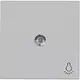 Kopp 490445000 schakelwip controlevenster met licht symbool HK07 Athenis grijs mat