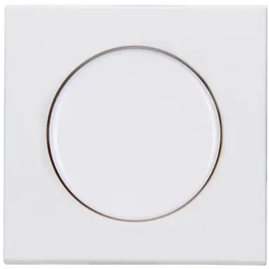Kopp 490632006 dimmerknop druk-draaidimmer HK07 Athenis arctic wit mat