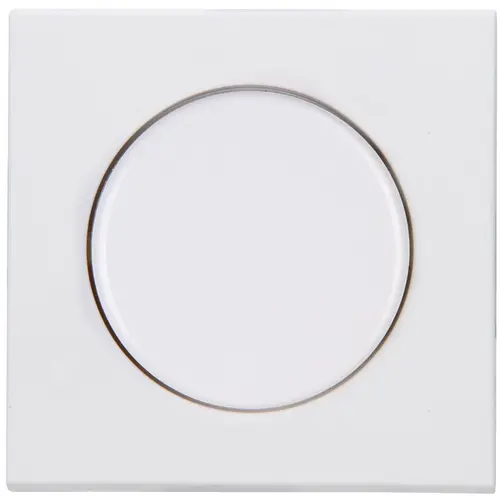 Kopp 490632006 dimmerknop druk-draaidimmer HK07 Athenis arctic wit mat