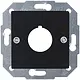 Kopp 491750002 centraalplaat met draagring voor Boring HK07 Athenis zwart mat