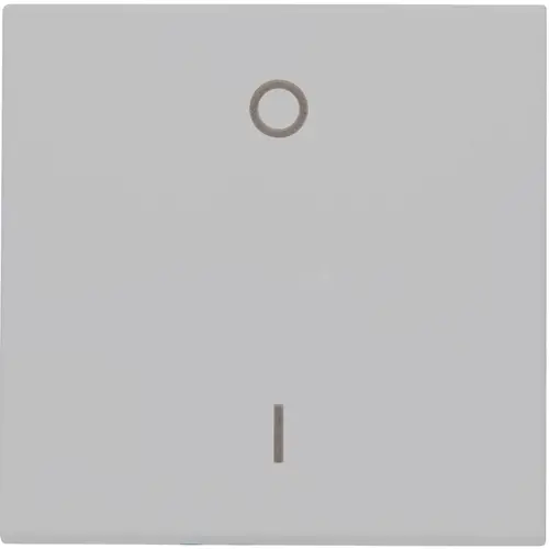 Kopp 491934008 schakelwip met opdruk 0 - I HK07 Athenis grijs mat