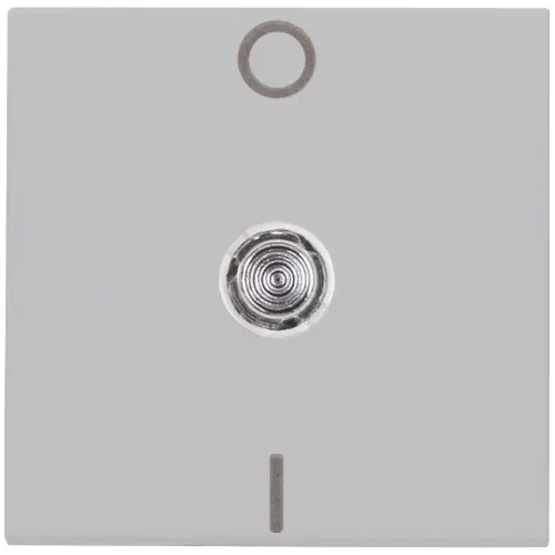 Kopp 491963008 schakelwip met opdruk 0 - I met controlevenster transparant HK07 Athenis grijs mat