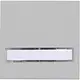 Kopp 492034002 schakelwip met tekstveld HK07 Athenis grijs mat