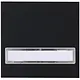 Kopp 492050002 schakelwip met tekstveld HK07 Athenis zwart mat