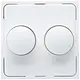 Kopp 492813001 dimmerknop tbv duodimmer HK07 Athenis arctic wit glans
