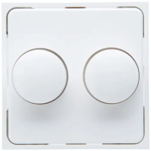 Kopp 492832004 dimmerknop tbv duodimmer HK07 Athenis arctic wit mat