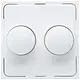 Kopp 492832004 dimmerknop tbv duodimmer HK07 Athenis arctic wit mat